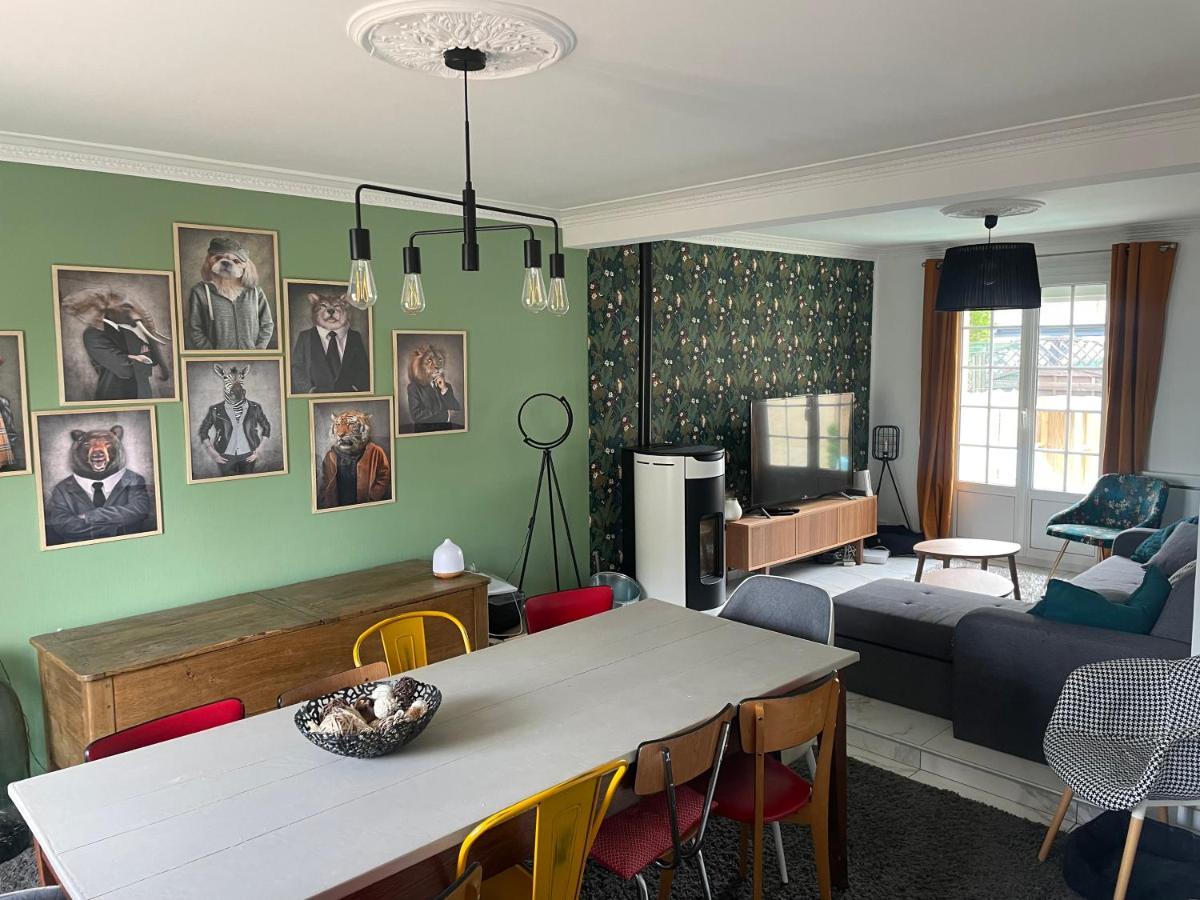 Maison 10/12 Pers Tres Proche Circuit Le Mans Bagian luar foto